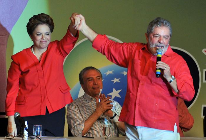 Dilma Lula PT