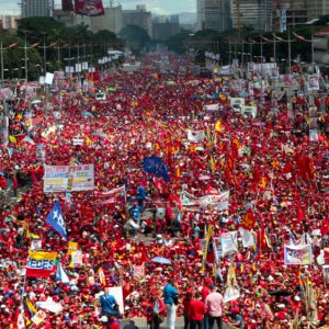 Masiva movilización chavista de apoyo a la Constituyente